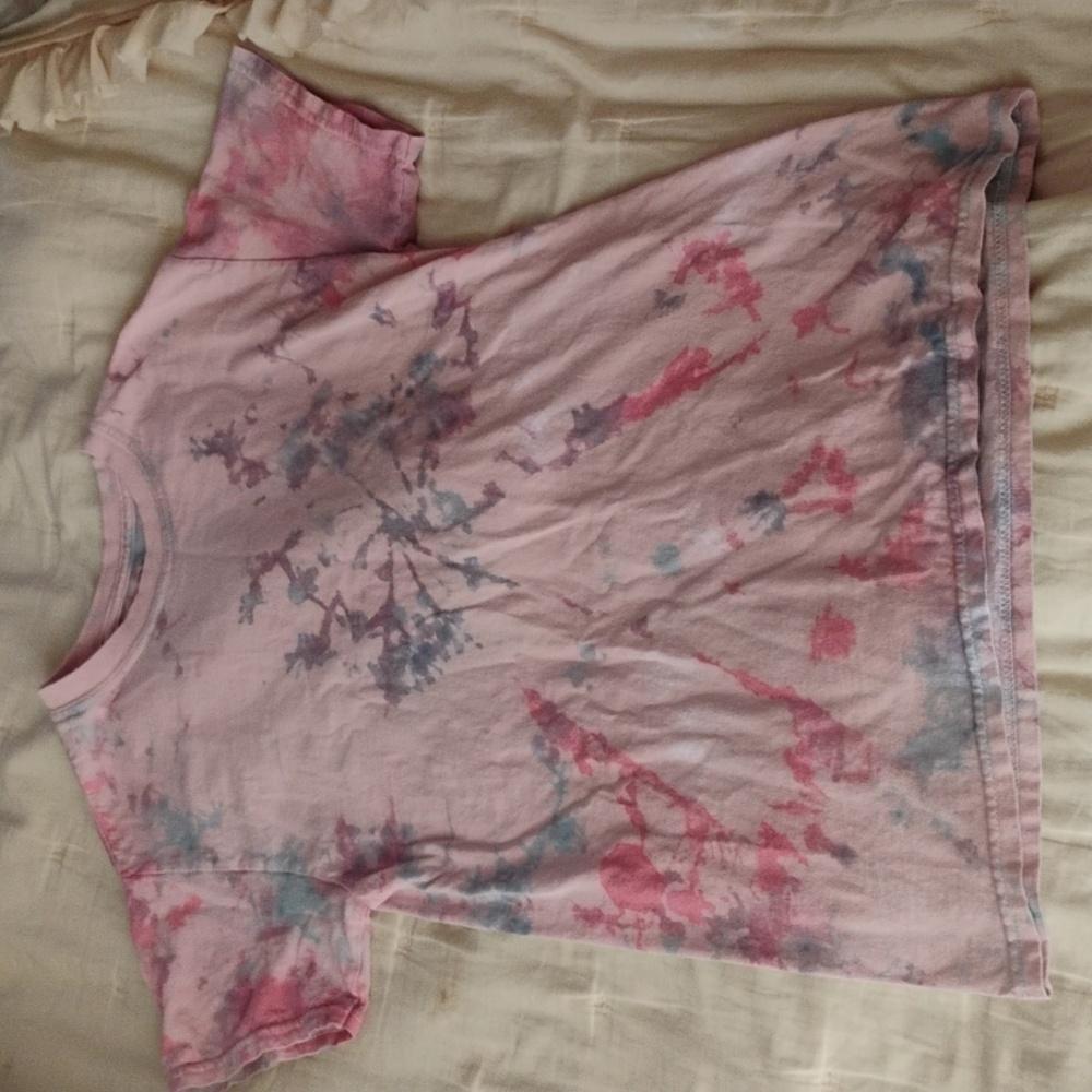 Purple And Pink Tie Dye T-shirt